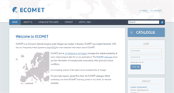 Desktop Screenshot of ecomet.eu